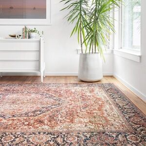 Vintage Style Area Rug 2'-3" x 3'-9"